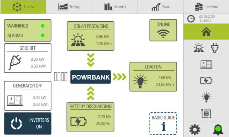 POWRBANK Energy Control Module Landing Tab