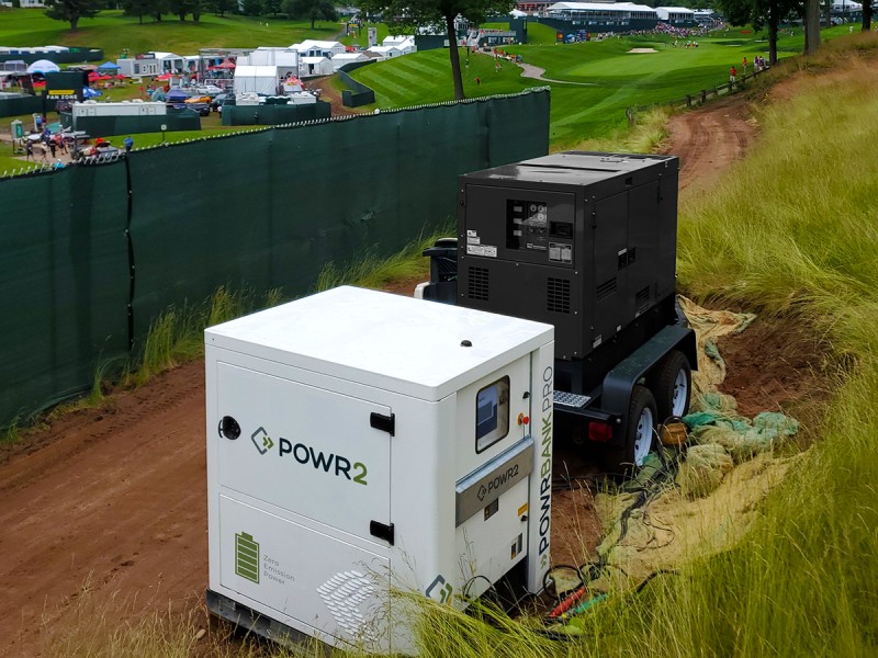 Silent POWRBANK Energy Storage System For Events
