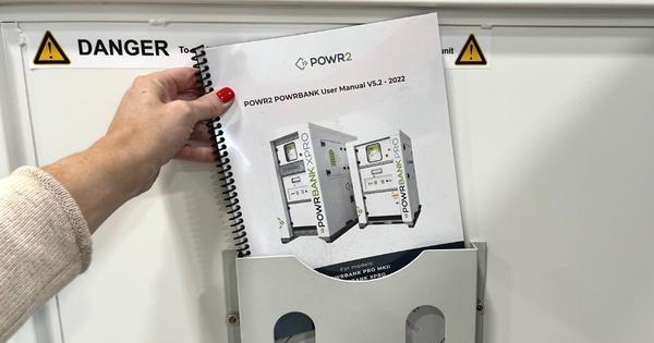 POWR2 POWRBANK User Manual
