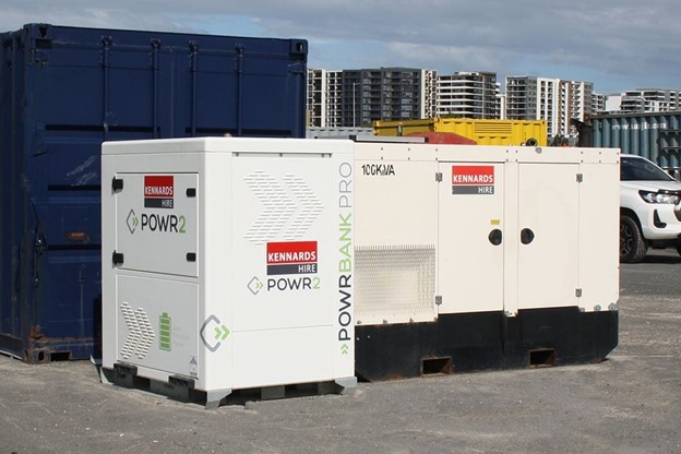 Kennards Hire at the Forefront of Sustainability; Integrates POWR2 Battery Energy Storage Solution into Rental Fleet