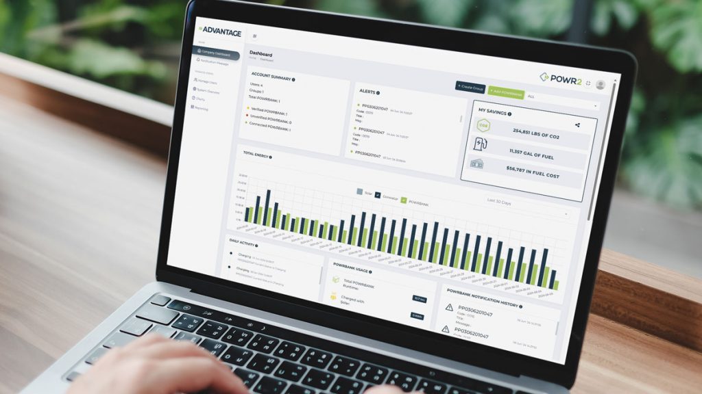 ADVANTAGE battery energy management system by POWR2