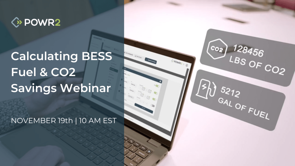 WEBINAR: Calculating BESS Fuel & CO2 Savings per Application WEBINAR: Calculating BESS Fuel & CO2 Savings per Application