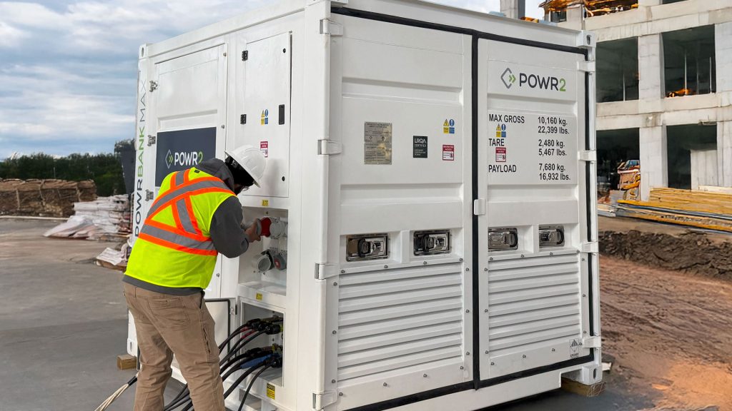 POWRBANK MAX is a large-scale battery energy storage system (BESS) offering an efficient and sustainable temporary power solution to industries worldwide.