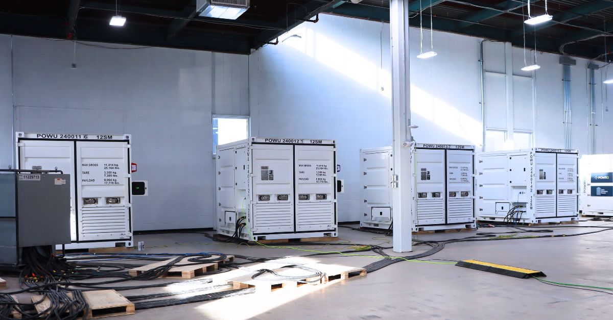 POWRBANK MAX large-scale battery energy storage systems operating in parallel