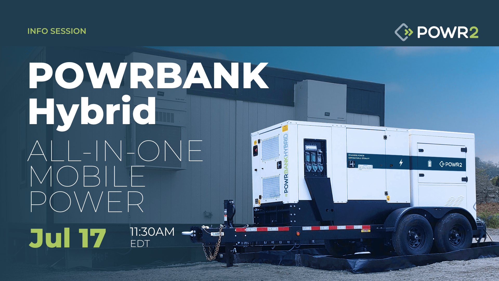 INFO SESSION | POWRBANK Hybrid: All-in-One Mobile Power