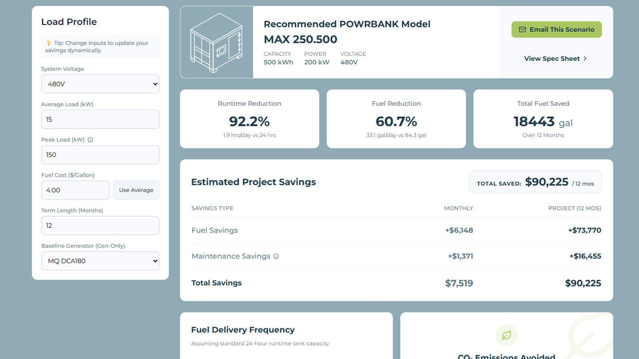 Smarter Energy Decisions: How the POWR2 Savings Calculator Empowers Project Managers 