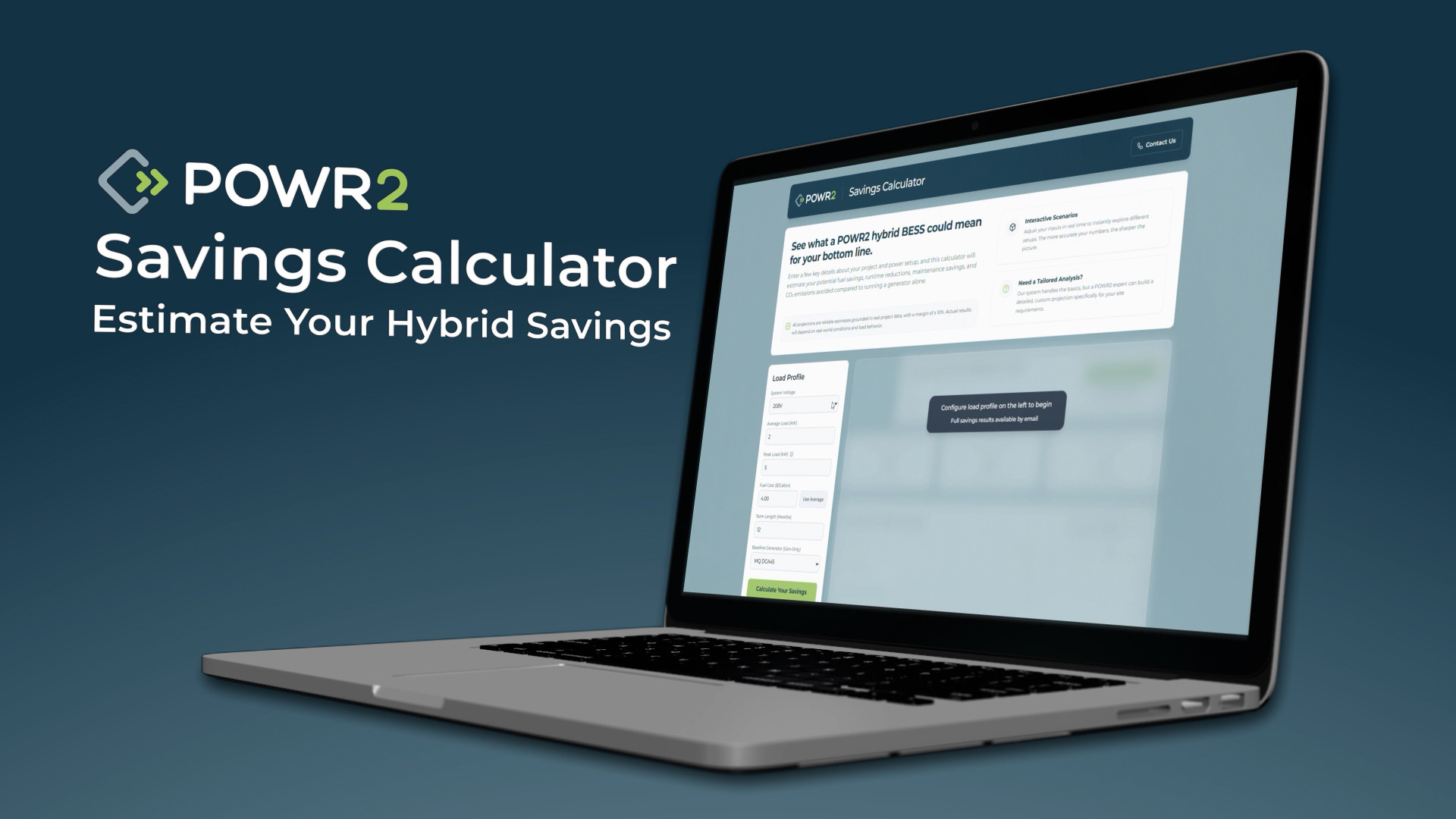 POWR2 Savings Calculator