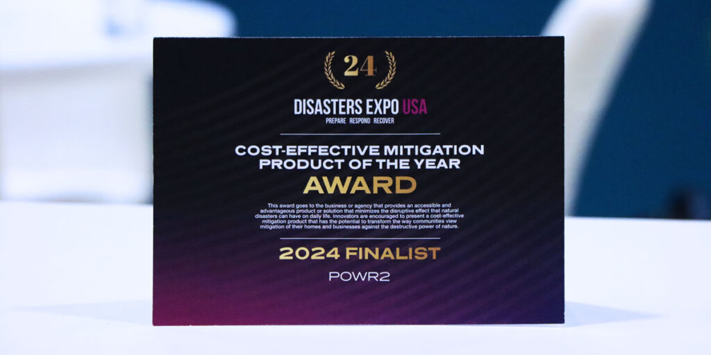 Natural Disasters Expo - Cost Effective Mitigation Product of the Year 2024 Finalist Award Nomination
